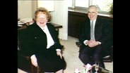 Agnes Hürland-Büning und Helmut Kohl  