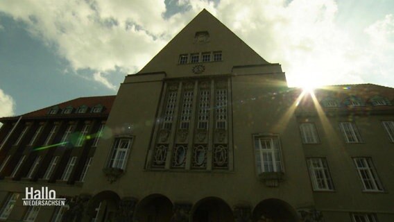 Das Rathaus in Delmenhorst.  