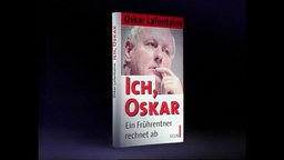 Satire Buchcover von Oskar Lafontaines Buch  