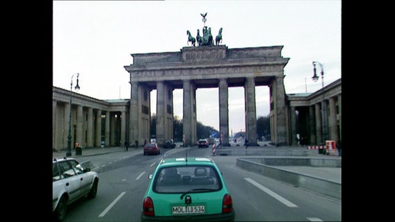 Blick auf das Brandenburger Tor © NDR 