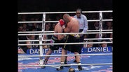 Boxer im Ring  