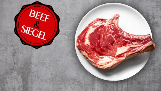 Das fiktive Lebensmittelsiegel "Beef und Siegel".  