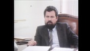 Hans-Henning Atrott, Präsident der DGHS, 1985  