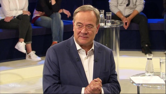 Armin Laschet in der ARD-Wahlarena.  