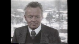 Der Politologe Arnulf Baring 1983  