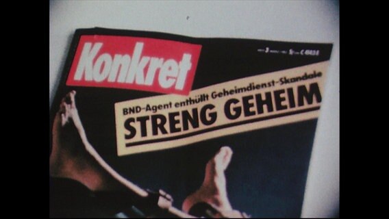 Titelblatt der Zeitschrift "Konkret"  