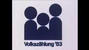 Schriftzug "Volkszählung 83"  