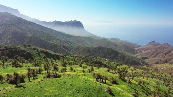 Hügel auf La Gomera  