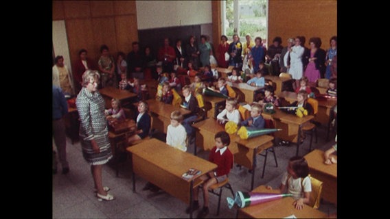 Ein volles Klassenzimmer (Archivbild)  