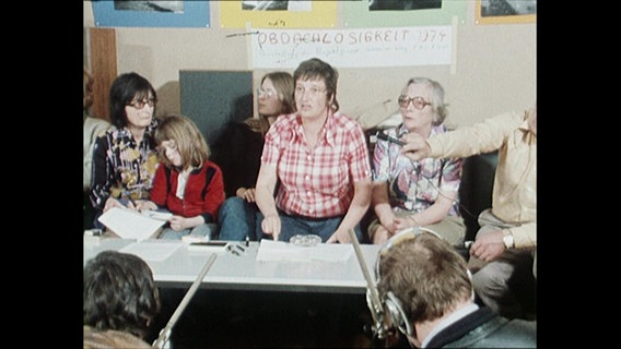 Pressekonferenz der Baader-Meinhof-Angehörigen  