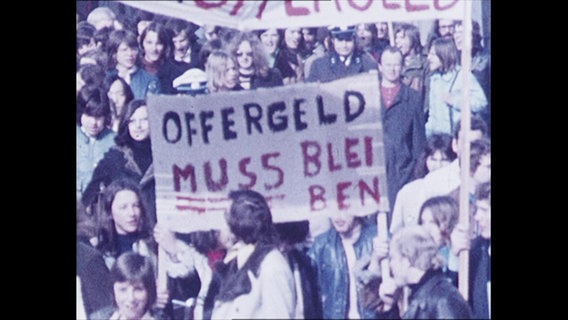 Demonstration für den Lehrer Offergeld  
