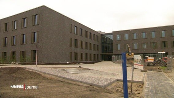 Neubau der Kinderpsychiatrie am katholischen Kinderkrankenhaus Wilhelmstift in Hamburg.  