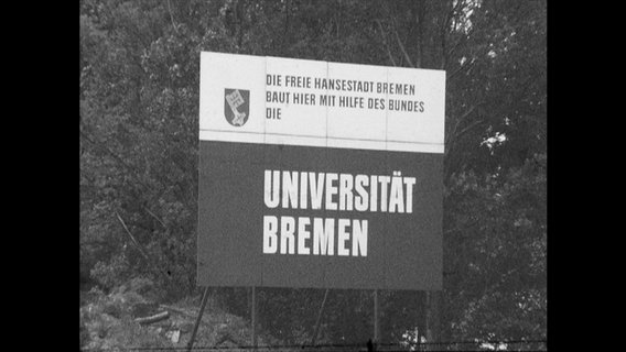 Schild der Universität Bremen  