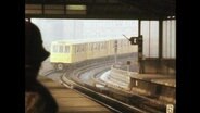 Eine S-Bahn fährt in einem Bahnhof ein (Archivbild)  