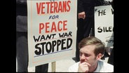 Demo-Plakat der Anti-Kriegs-Bewegung in den USA  