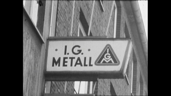 Schild der IG_Metall (Archivbild)  