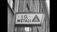 Schild der IG_Metall (Archivbild)  