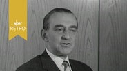 DGB-Vorsitzender Ludwig Rosenberg (1963) im TV-Interview  