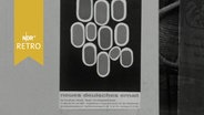 Ausstellungsplakat "neues deutsches email" (1964 in Hameln)  