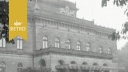 Gebäudeansicht von vorne: Staatstheater Braunschweig 1961  