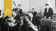 Jugendliche Jazzband bei einem Jugendgottesdienst 1962  