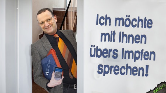 Spahn als Vertreter.  