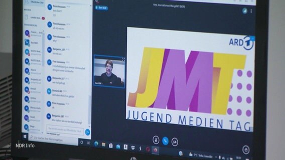 Screen mit "ARD Jugendmedientag".  
