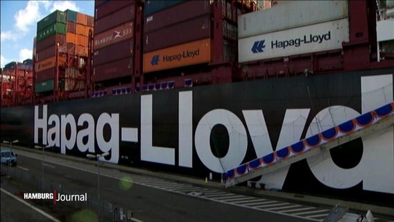 Hapag-Lloyd-Container. Hapag-Lloyd-Container.