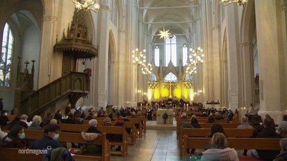 Gottesdienst im Greifswalder Dom  