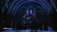 Szene aus dem Harry Potter Musical.  