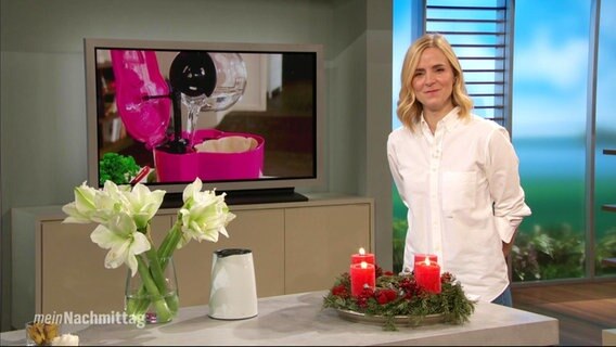 Stephanie Müller-Spirra moderiert Mein Nachmittag. © Screenshot 