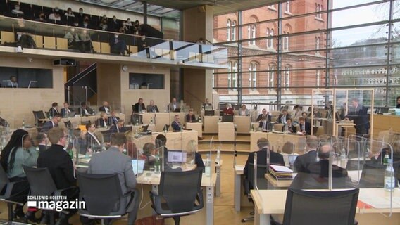 Ein Blick in den Landtag. © Screenshot 