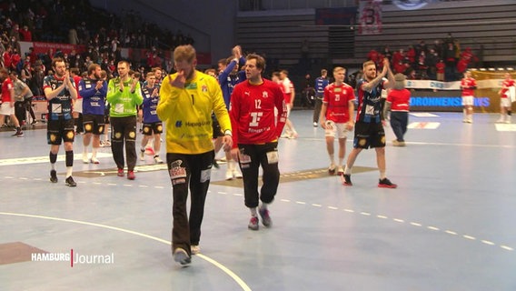 Die Handball-Manschaft das HSV © Screenshot 