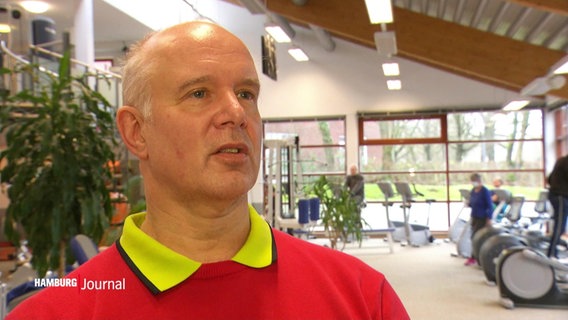 Ulrich Lopatta, Vorstandsvorsitzender vom Walddörfer SV © Screenshot 