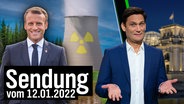 Ein Atommeiler zwischen Emanuelle Macron und Christian Ehring  