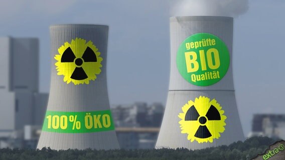 Ein AKW mit Öko-Siegel. 100% Öko, geprüfte Bio-Qualität.  