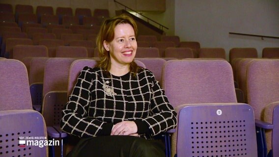 Die Musikprofessorin Christiane Tewinkel im Interview. © Screenshot 