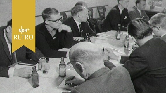 Deutsch-skandinavische Jugendleiter-Konferenz in Mözen (1963) © Screenshot 