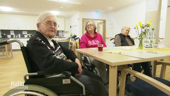 Bewohner eines Seniorenheims auf Norderney © Screenshot 