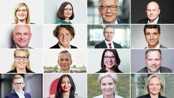 Bundestagsabgeordnete aus Mecklenburg-Vorpommern © Screenshot 
