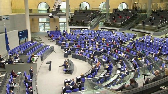 Der deutsche Bundestag. © Screenshot 