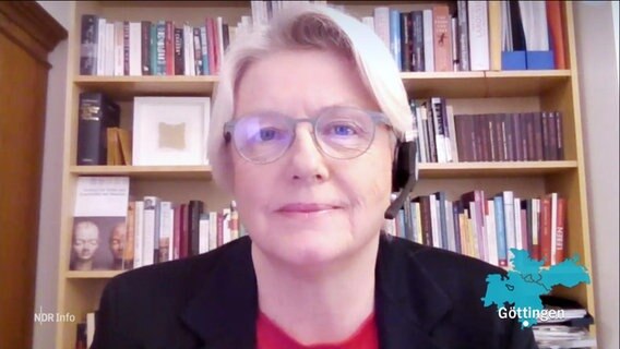 Claudia Wiesemann von der Uni Göttingen. © Screenshot 