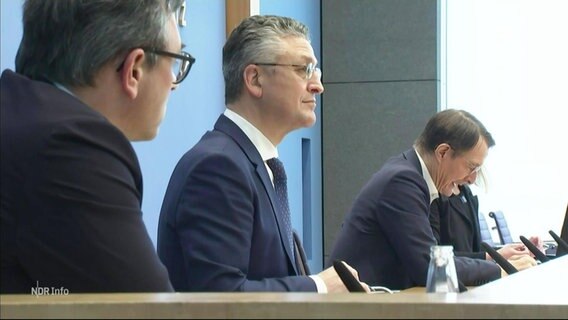 RKI-Chef Wieler bei der Bundespressekonferenz. © Screenshot 