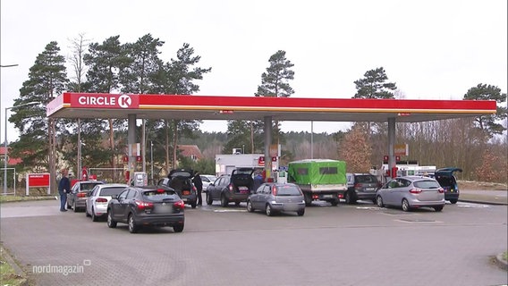 Eine Tankstelle in Polen. © Screenshot 