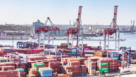 Der Hamburger Hafen © Screenshot 