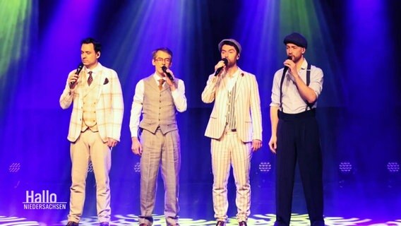 Die Gruppe Maybebop bei einem Benefiz-Konzert. © Screenshot 