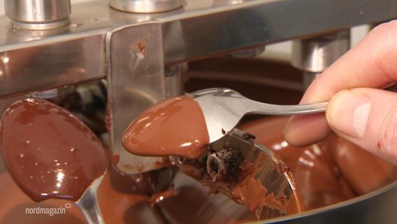 Flüssige Schokolade. © Screenshot 