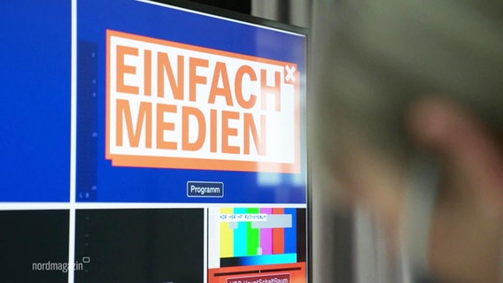 Ein Bildschirm mit einer Grafik zum Portal einfach.Medien © Screenshot 