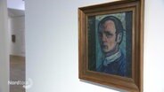 Ein Selbstportrait von dem Künstler Heinrich Vogeler. © Screenshot 