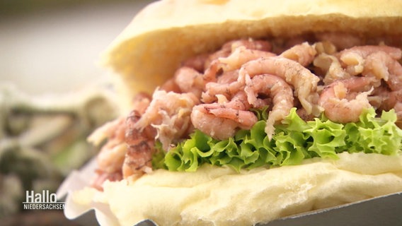 Ein Krabbenbrötchen © Screenshot 